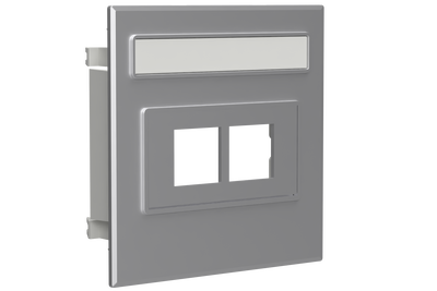 Lock rakt RJ45 Actassi silver