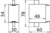 Koordinierter Blitzstromableiter Typ 1 DEHNbloc Maxi NH00 1-polig 255V AC