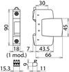 DEHNguard S FM surge arrester