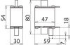 Surge arrester Type 2 / single-pole 280V a.c. for NH00 fuse holders