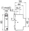 Surge arrester Type 2 DEHNguard TT f. single-phase TT and TN systems