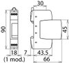 DEHNrail M surge arrester