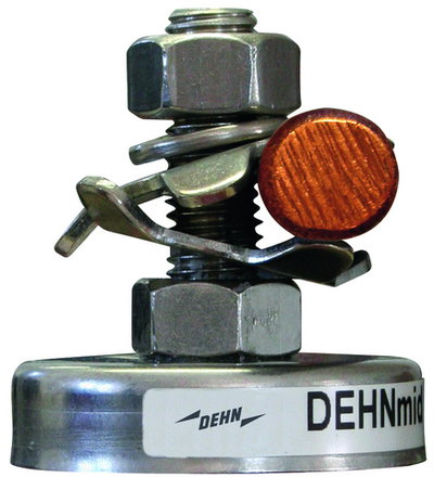 Terminal connection f. surge arrester f. conductor cable clamping up to D 9mm