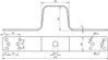 Bridging bracket L 220mm, Al