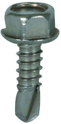 Self-tapping screw with hexagon head DIN 7504 6.3x19mm StSt
