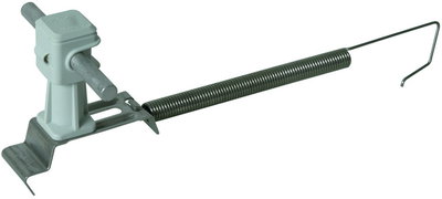 Roof cond. hol. SPANNsnap light StSt/pl. grey H 36mm Rd 8mm cl. range 180-280mm