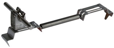 Roof conductor holder SPANNgrip StSt H 20mm f. Rd 8mm clamp. range 180-280mm