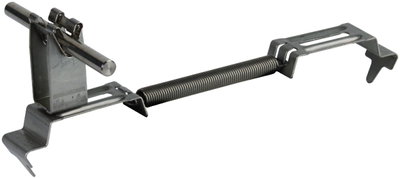 Roof conductor holder SPANNgrip StSt H 32mm f. Rd 8mm clamp. range 180-280mm