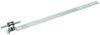Roof conductor holder UNIgrip StSt H 20mm Rd 8mm w. embossed brace L 475mm