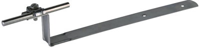 Roof conductor holder DEHNQUICK StSt f. Rd 6-10mm with brace L 260mm