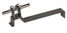 Roof conductor holder DEHNgrip StSt H 20mm f. Rd 8mm w. angled brace 169mm