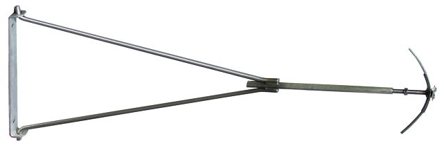 Eaves support for Rd 7-10mm StSt adjustable 1.25-1.55m