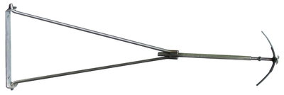 Eaves support for Rd 7-10mm StSt adjustable 1.25-1.55m