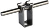 Conductor holder DEHNgrip StSt for Rd 8mm H 32mm with fixing bore 7.8mm