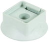 Plastic base grey H 10mm D 35mm f. conductor and rod holders