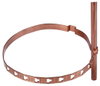 Conductor holder for Rd 8mm Cu for downpipes D 80-120mm