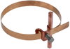 Conductor holder for Rd 6-8mm Cu/bronze for downpipes D 50-120mm