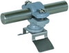 Rod holder PA f. Rd 16mm w. fixing part StSt f. tensioning strap 14x0.3mm