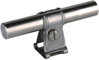 Rod holder with claw StSt for Rd 13-16mm for wall mounting, hole 6.5mm