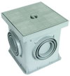 UF test joint box, plastic, 197x197x204mm without test joint