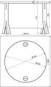 UF test joint box StSt 200x200x105mm without test joint