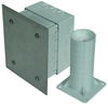 Test joint box f. ETIC systems 185x145x90mm plastic - grey
