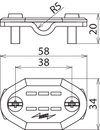 Number plate Al, cleat Rd 7-10/Fl 30 KIT