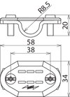 Number plate Al, cleat Rd 16 KIT