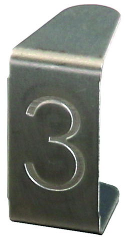 Number insert "3", StSt