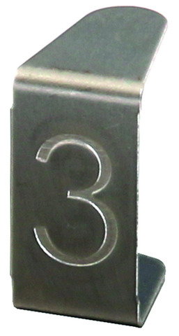 Number insert "3", StSt