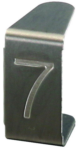 Number insert "7", StSt