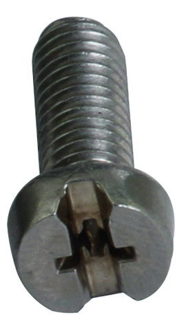 Combined cross recessed screw StSt, M6x16