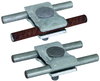 Parallel connector St/tZn for Rd 6-22mm
