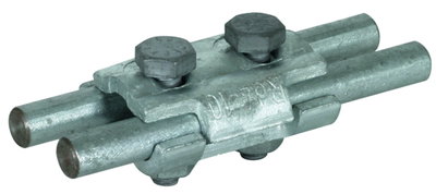 Parallel connector St/tZn for different diameters Rd 4-10mm