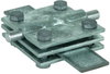 Cross unit St/tZn f. Rd 8-10/Fl 30-40mm Fl 30-40/30-40mm w. intermediate plate