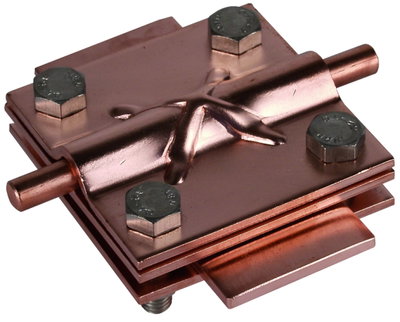 Cross unit Cu f. Rd 8-10/Fl 30-40mm Fl 30-40/30-40mm, intermediate plate