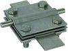 Cross unit StSt f. Rd 7-10/7-10mm - Rd 7-10/Fl 40mm-Fl 40/40mm, inter. plate