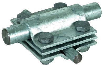 Cross unit St/tZn f. Rd 8-10/16mm - Rd 16/Fl 30mm, intermediate plate