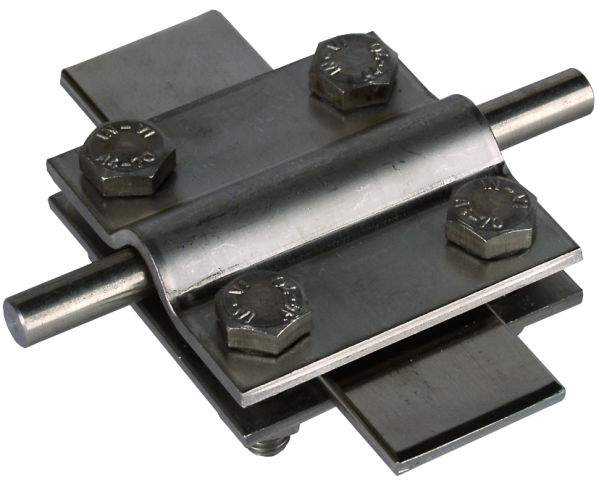 Cross unit StSt (V4A) f. Fl 30/30mm Rd 8-10/Fl 30mm w/o intermediate plate