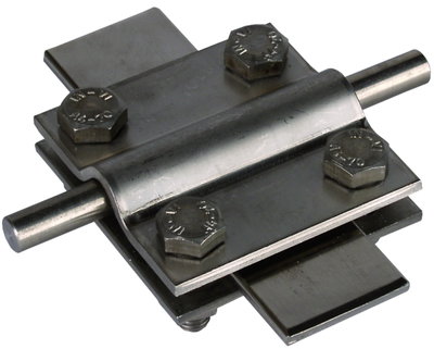 Cross unit StSt (V4A) f. Fl 30/30mm Rd 8-10/Fl 30mm w/o intermediate plate
