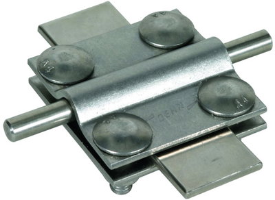 Cross unit StSt (V4A) f. Rd 8-10/Fl 30mm Fl 30/30mm without intermediate plate