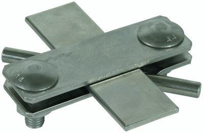SV clamp StSt (V4A)f. Fl 30/Rd 7-10mm