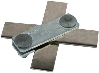 SV clamp StSt(V4A) f. Fl 30/Fl 30mm with screws and nuts (M10)
