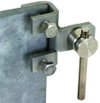 Clamp StSt, vertical type, for profiles 3-18mm with KS connector