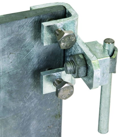 Terminal St/tZn, horizontal type, f. profiles 3-18mm with KS connector