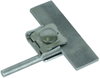 Saddle clamp Al clamping range 0.7-8mm with clamping frame for Rd 6-10mm