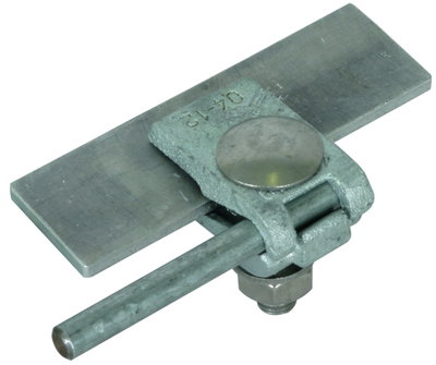 Connection clamp MCI/tZn clamping range Fl 0.4-12mm f. Rd 4-10mm longitudinal