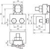 Connection clamp MCI/tZn clamping range Fl 8-18mm with KS screw for Rd 7-10mm