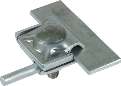 Saddle clamp Al clamping range 0.7-10mm for Rd 8-10mm