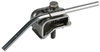 Gutter clamp Al for bead 16-22mm with clamping frame for Rd 8-10mm